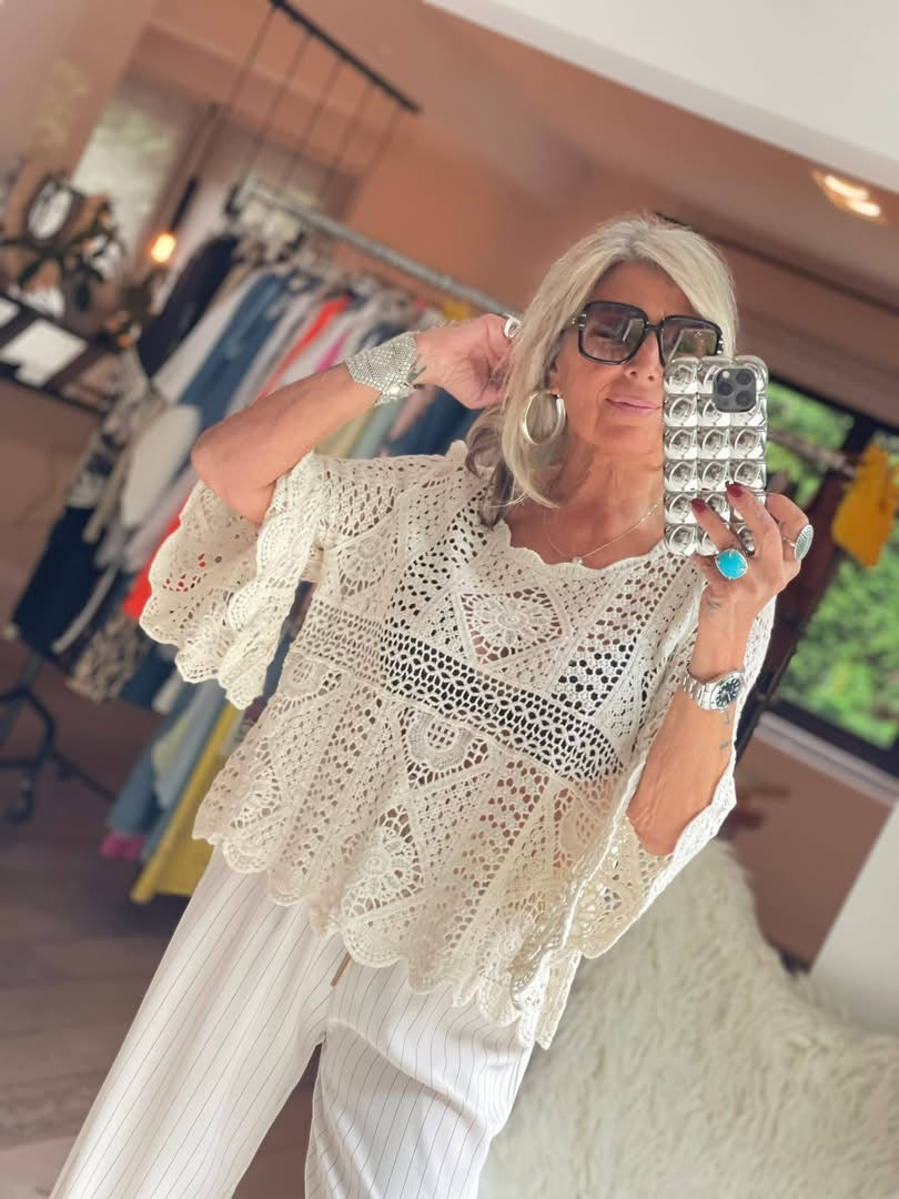 Top crochet DONA