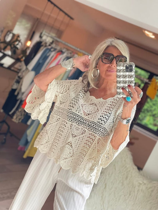Top crochet DONA