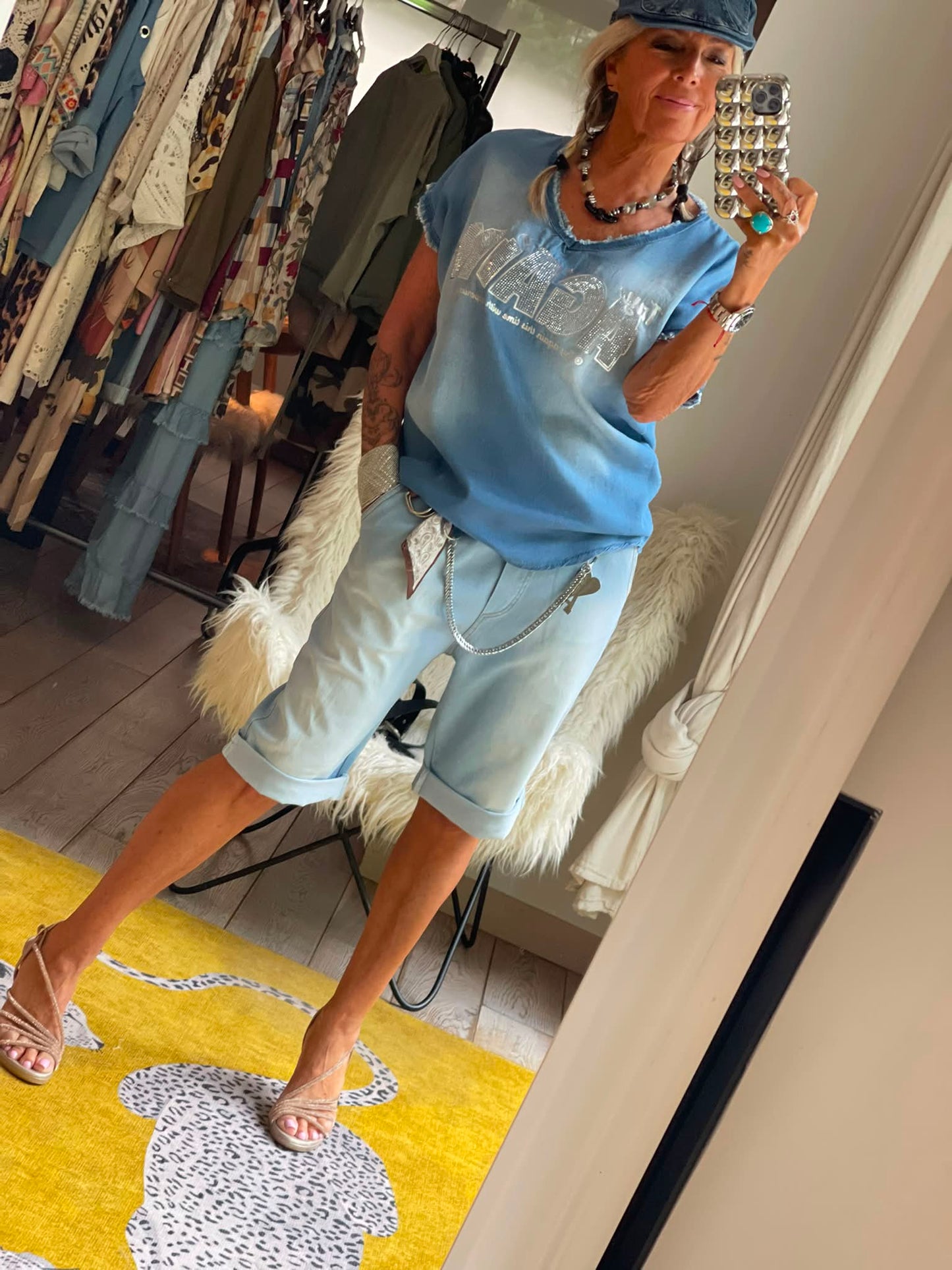 Bermuda jeans