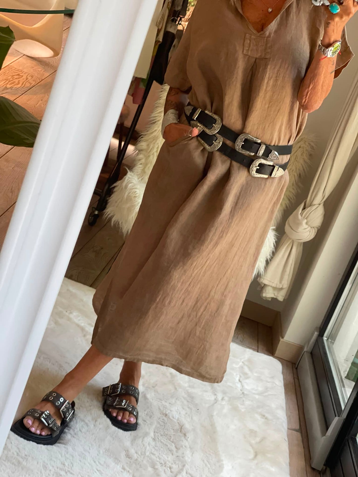 Robe lin Mounia