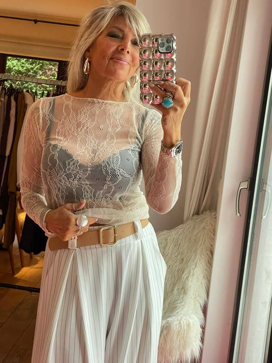 Top dentelle Carla