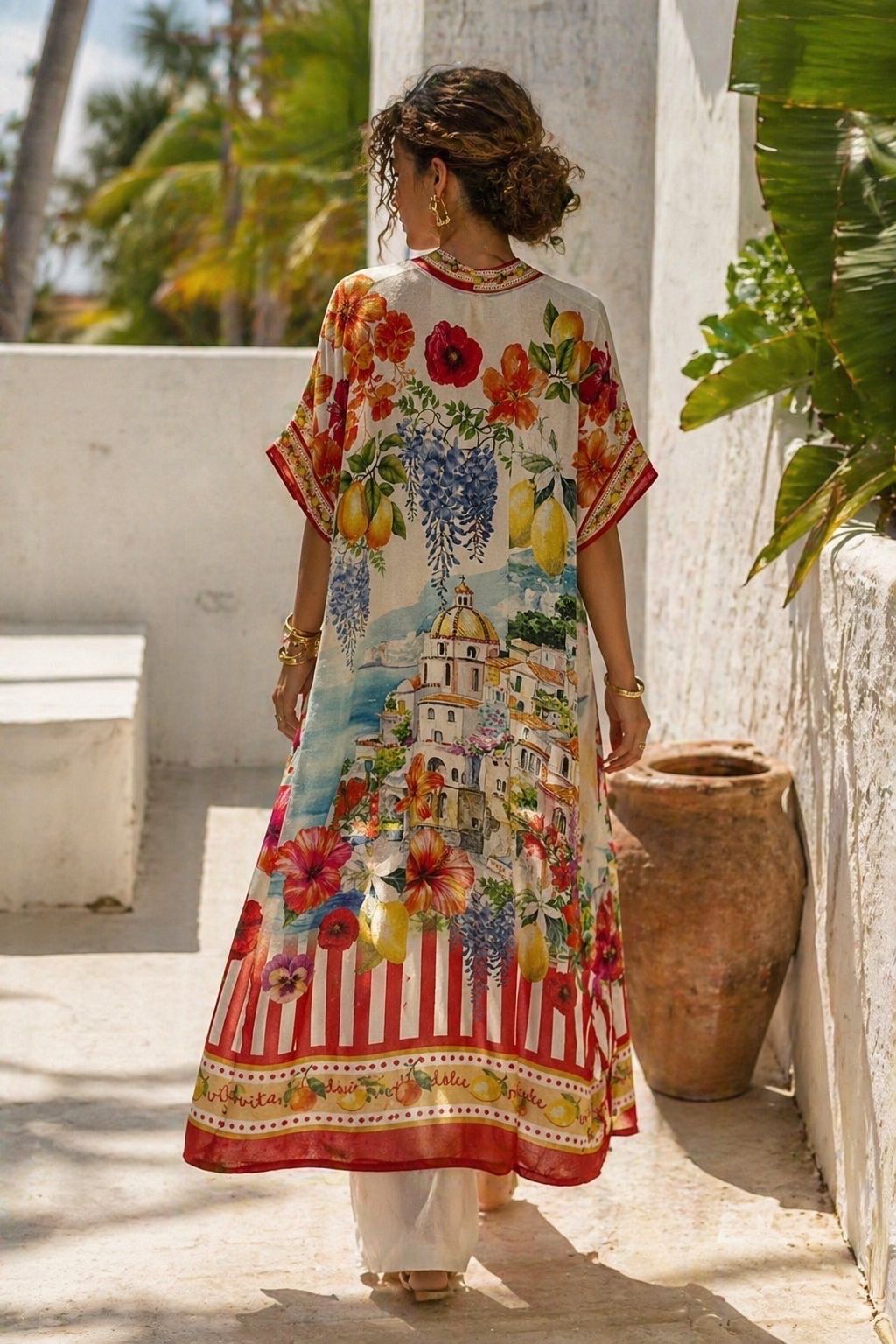 Kimono lurex Italy