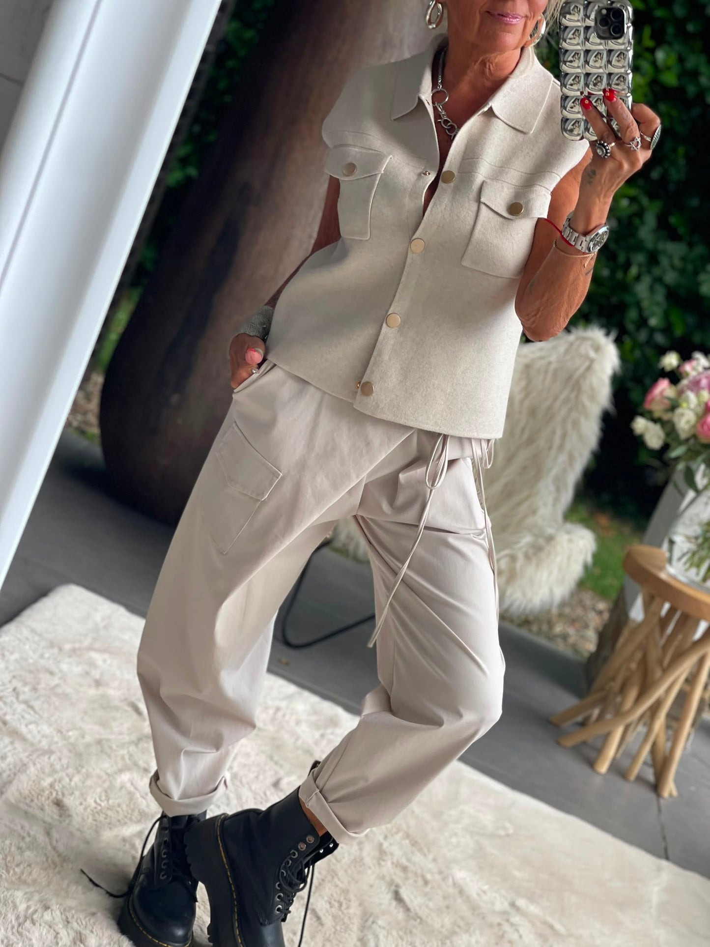Pantalon croisé Nana