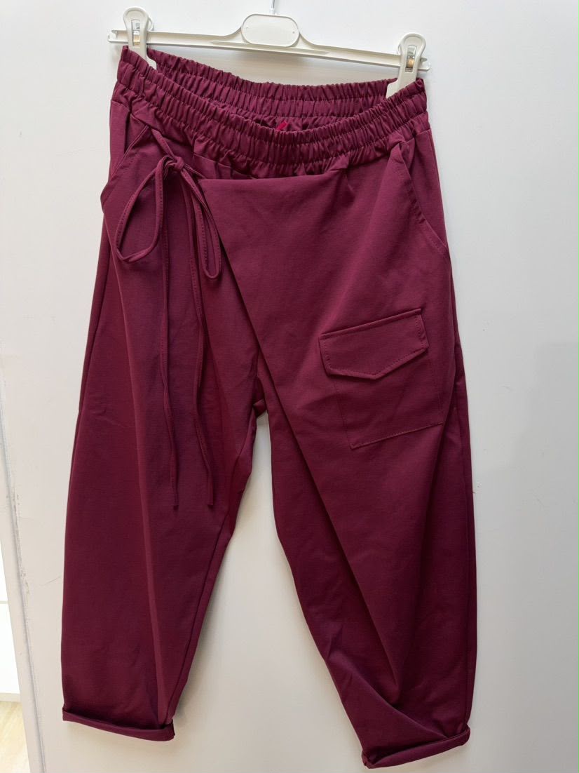 Pantalon croisé Nana
