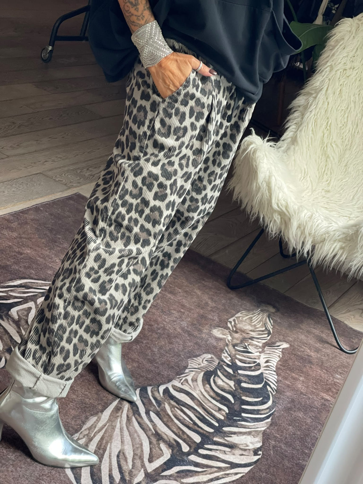 Pantalon Nanou velours