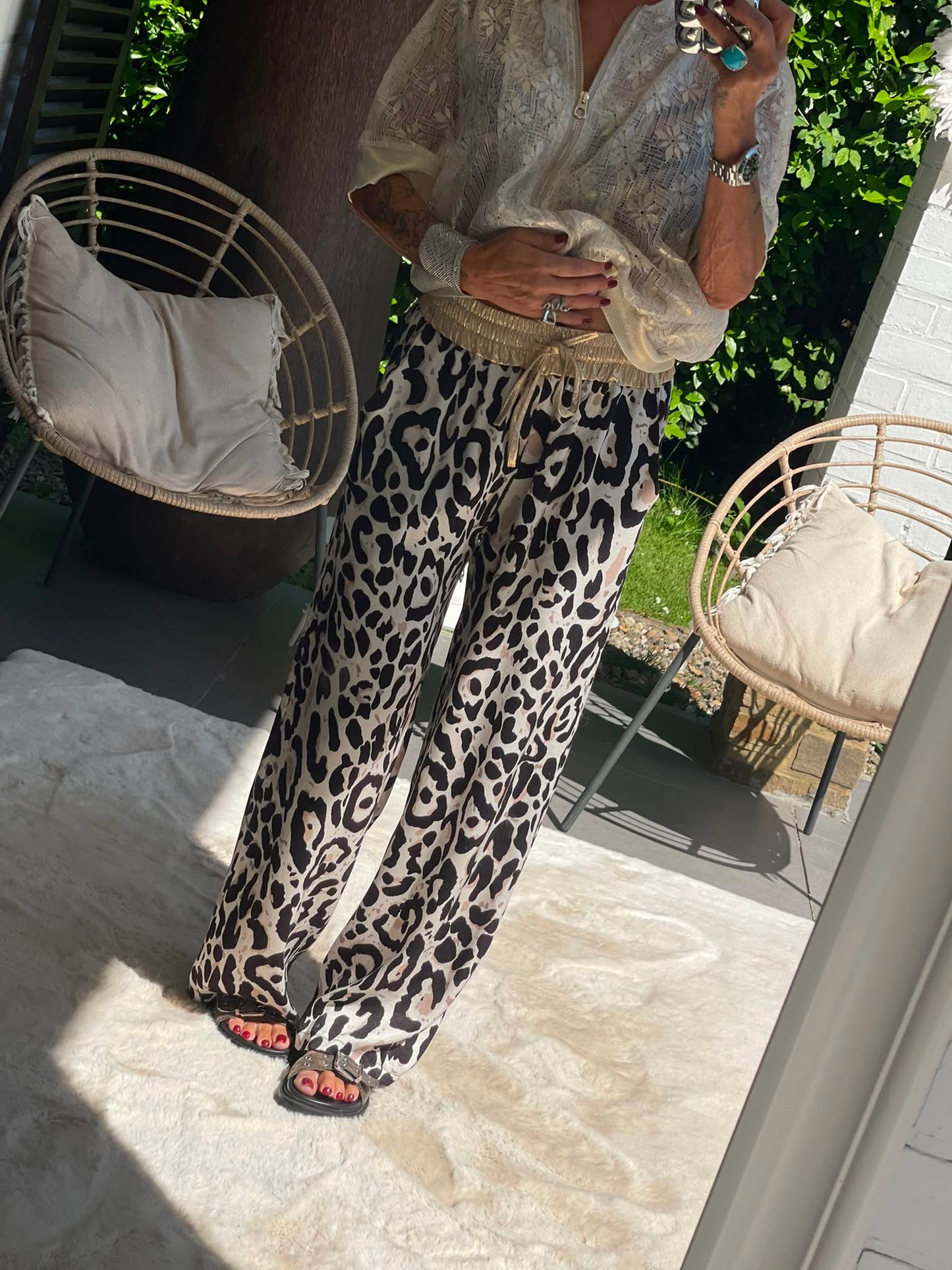 Pantalon disco Léo