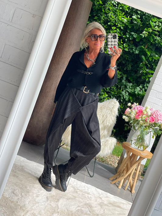 Pantalon croisé Amir