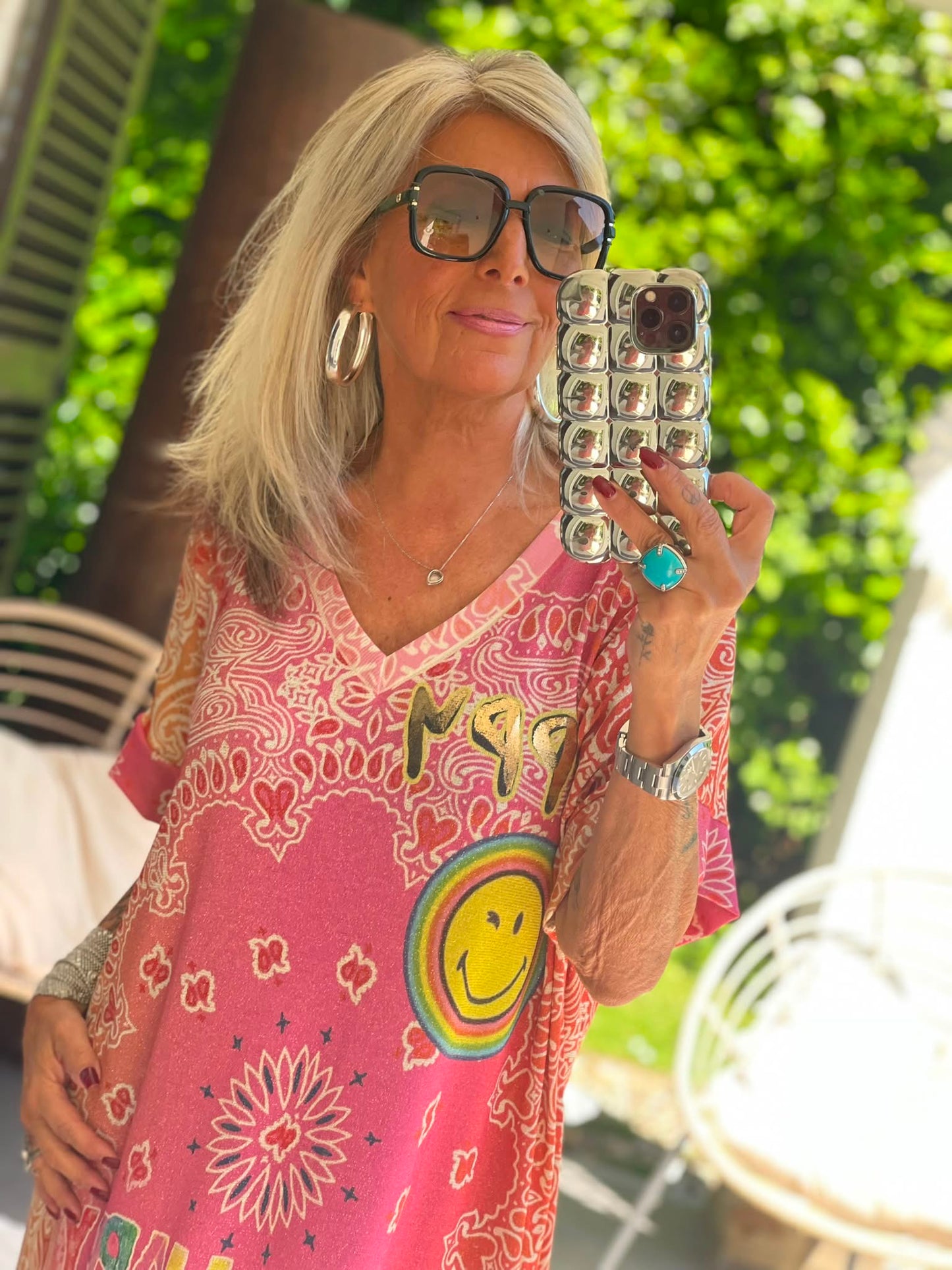 Robe smile lurex
