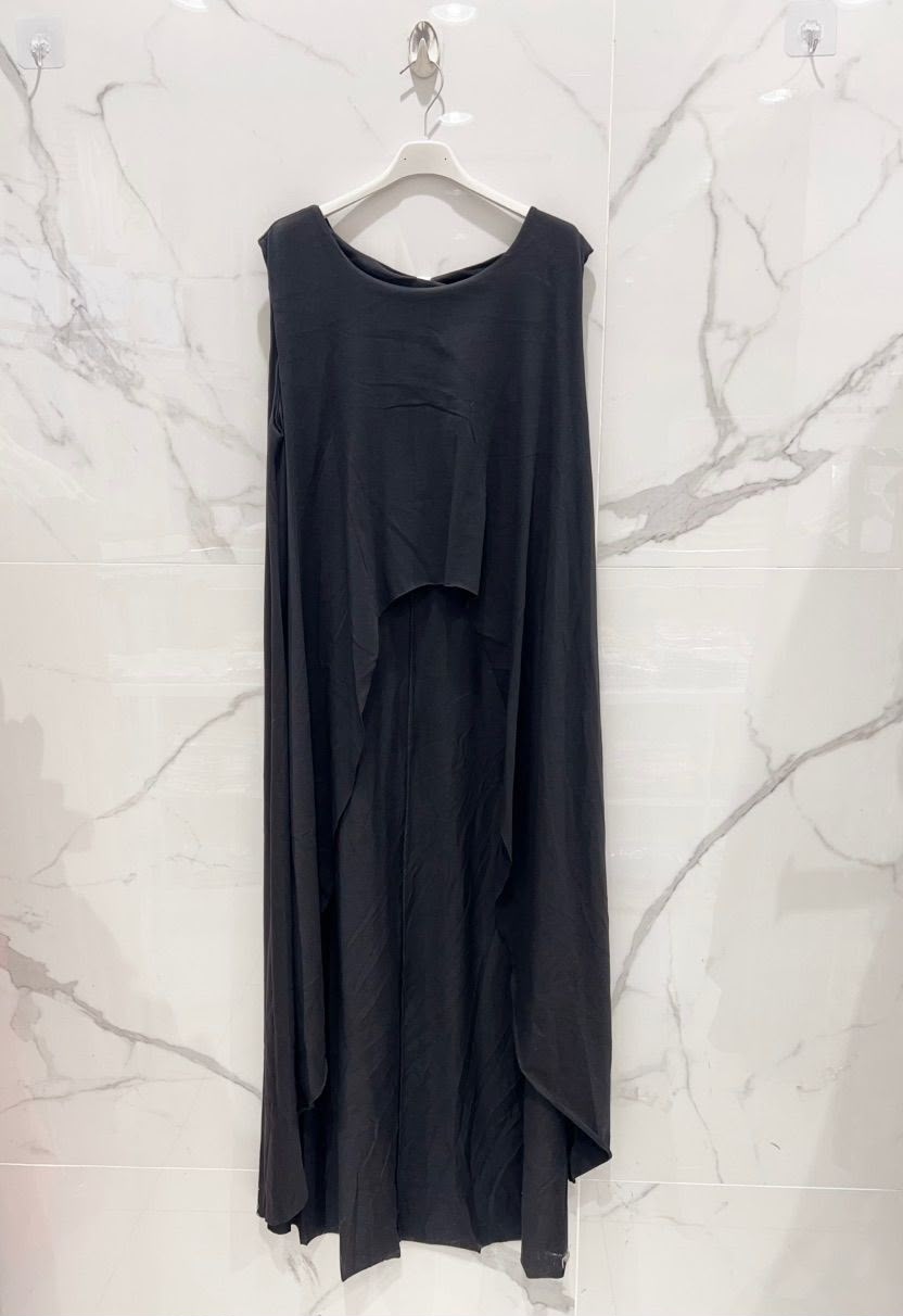 Tee shirt asymétrique maxi