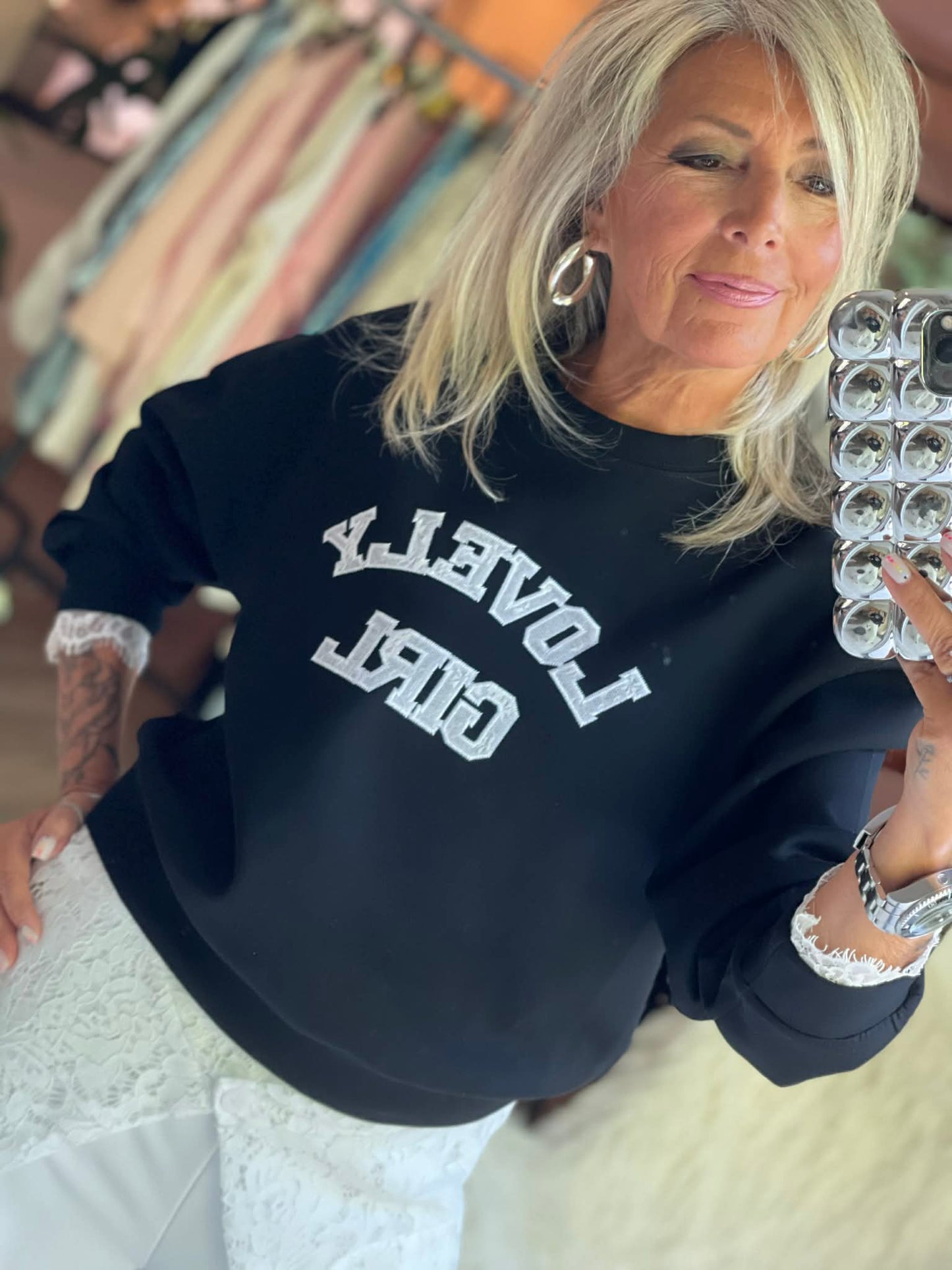 Sweat-shirt Lovely