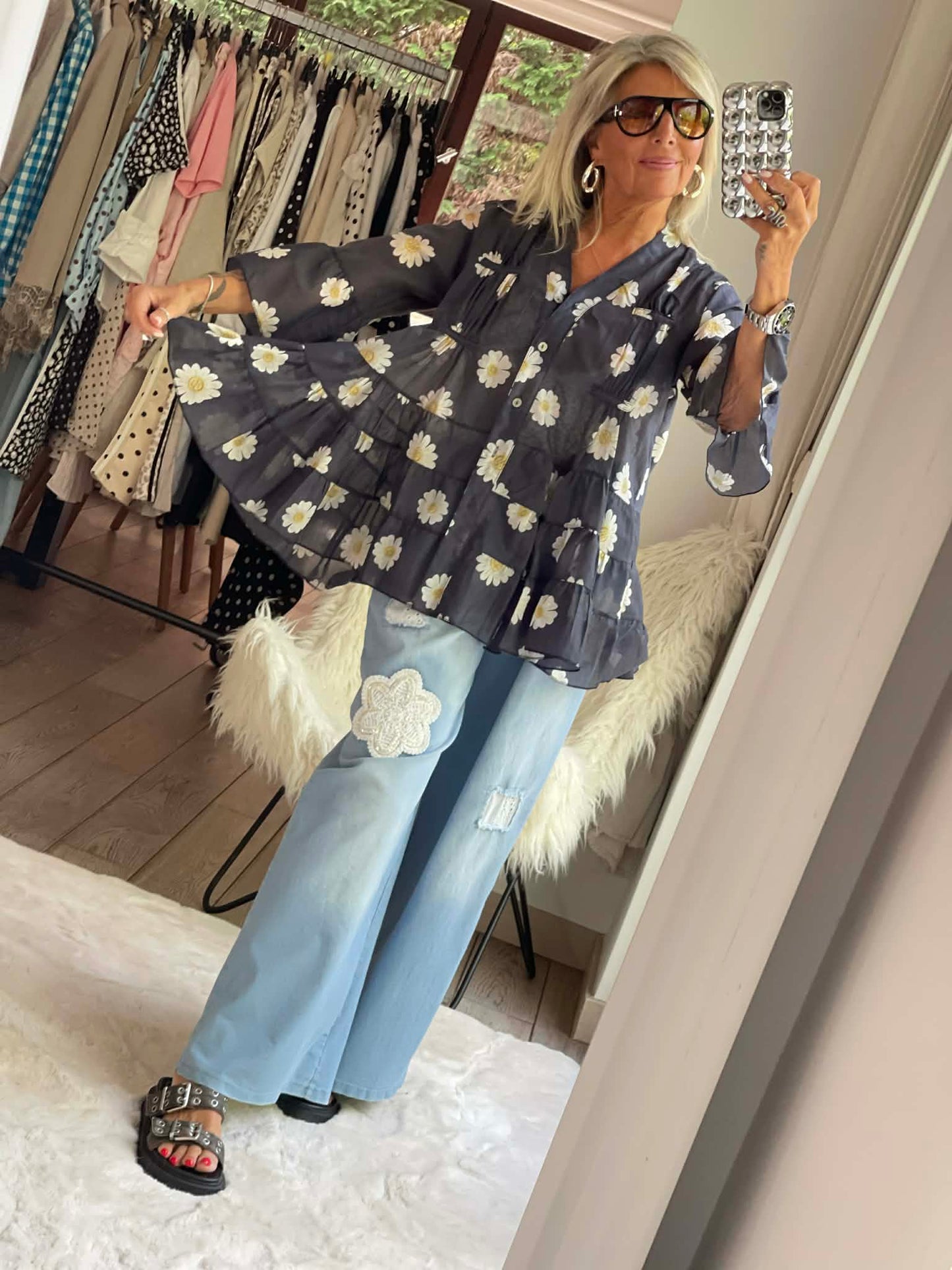 Jeans Fiori
