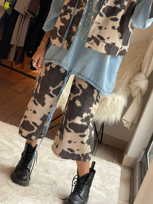 Bermuda long vachette